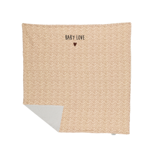 couverture pilou léopard personnalisable