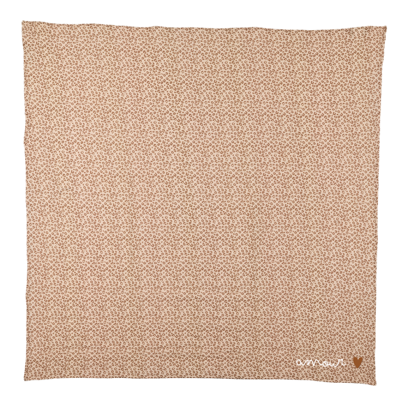 foulard personnalisable léopard