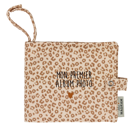 mini album photo gaze léopard