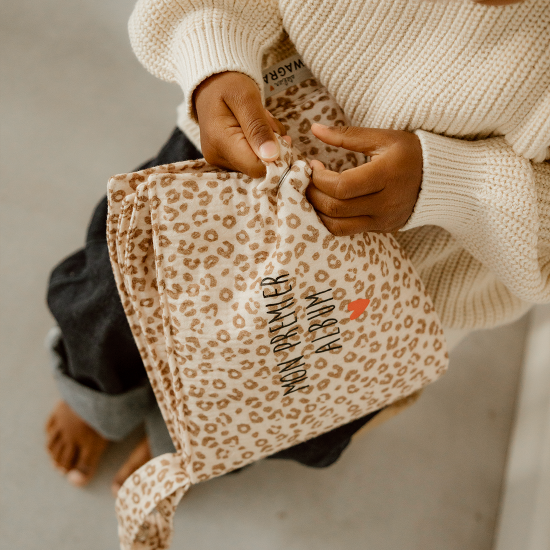 mini album photo gaze léopard