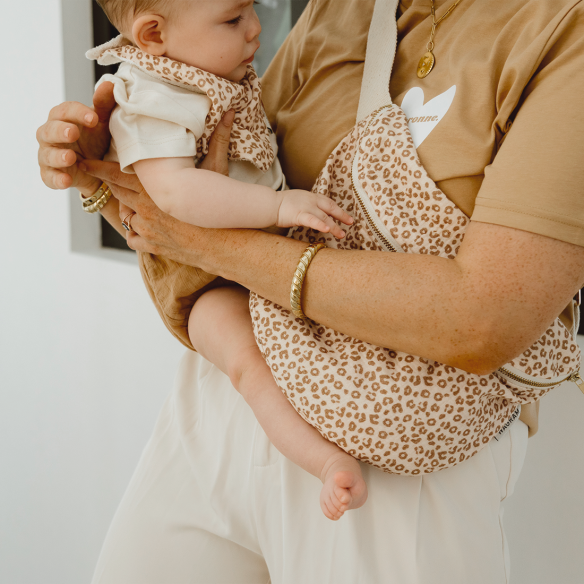 sac banane adulte léopard personnalisable