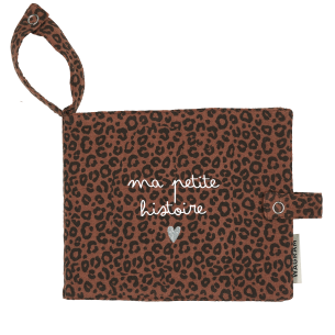 mini album photo léopard marron personnalisable