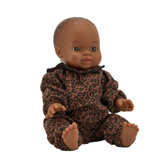 Tenue poupée avec col