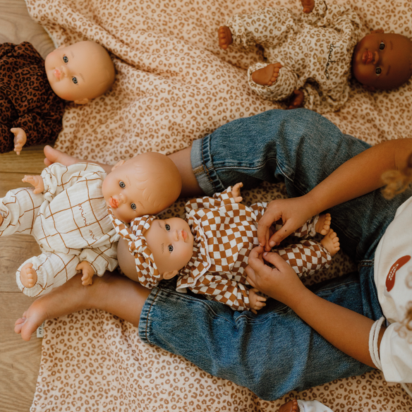 Tenue poupée sans col