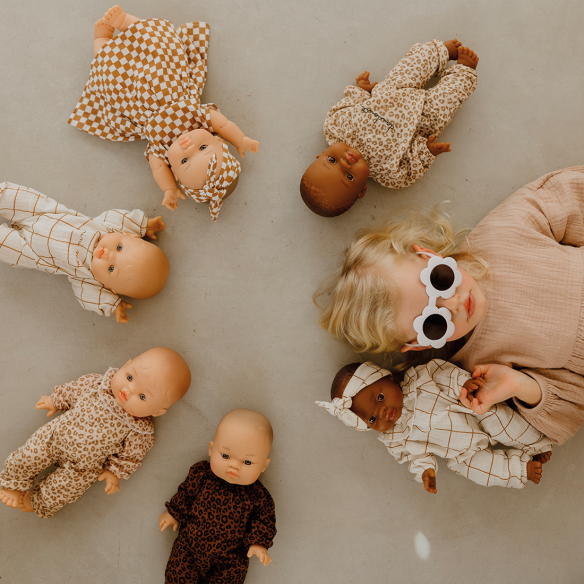 Tenue poupée sans col