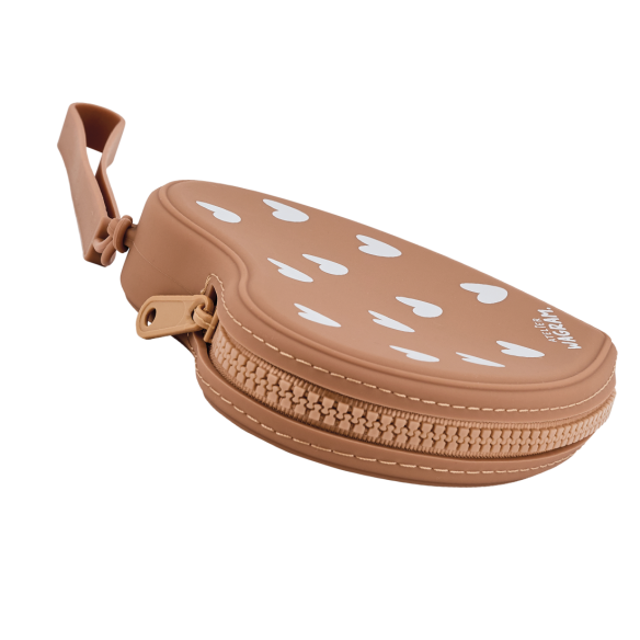 Pochette coeur en silicone