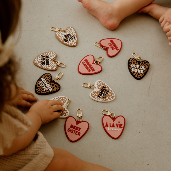 Porte-clés léopard