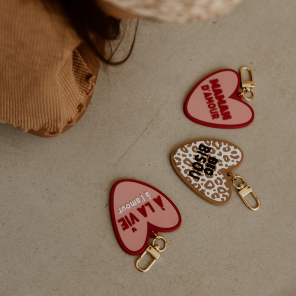 Porte-clés léopard