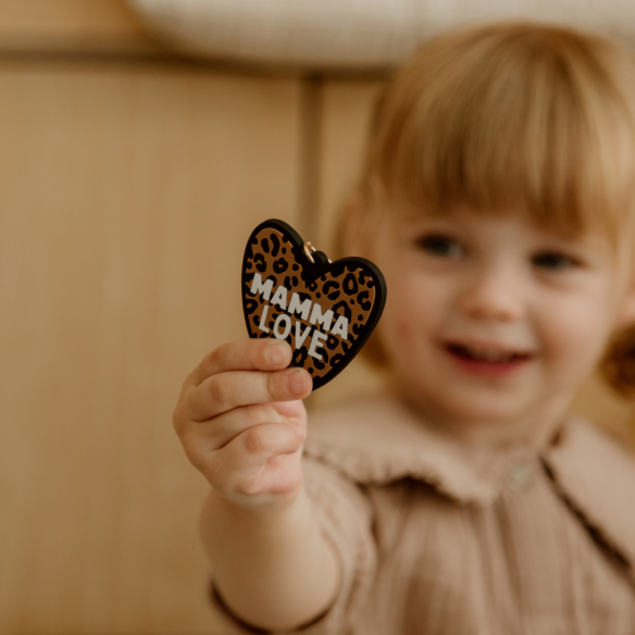 Porte-clés léopard