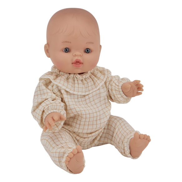 Tenue poupée avec col