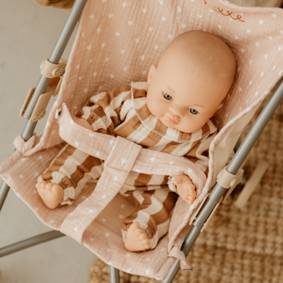 Tenue poupée avec col