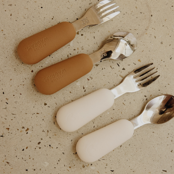 Couverts en silicone