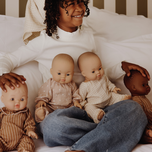 Tenue poupée sans col