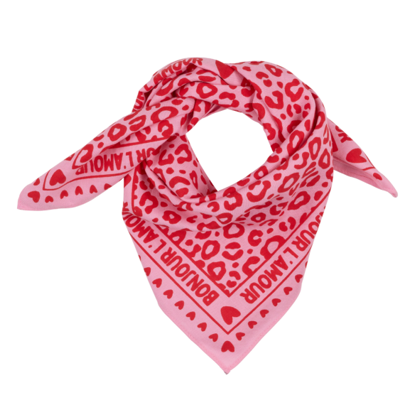 Foulard léopard 55cm