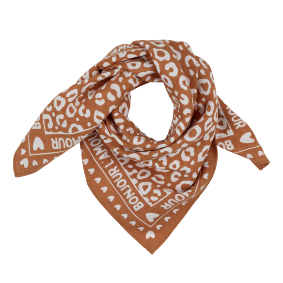 Foulard léopard 55cm