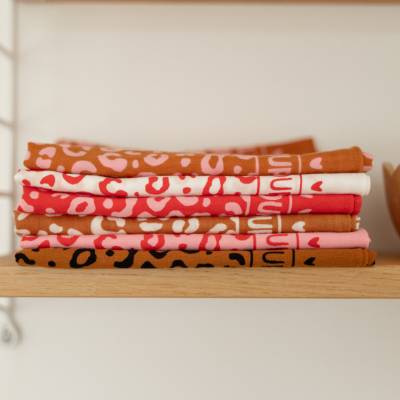 Foulard léopard 100cm