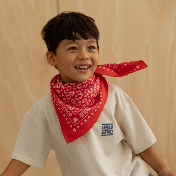 Foulard léopard 55cm