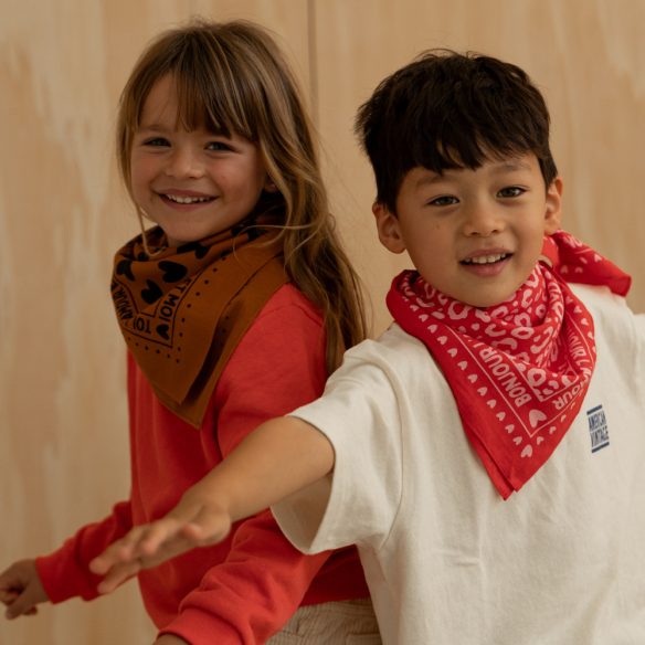 Foulard léopard 55cm