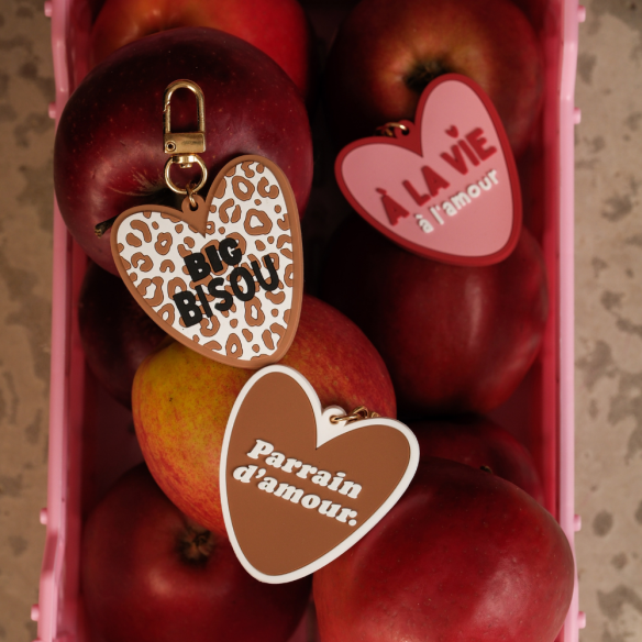 Porte-clés léopard