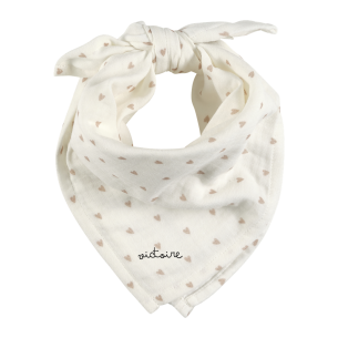 foulard lange coeur 50x50cm