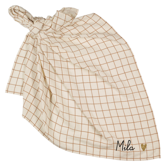 lange à carreaux personnalisé