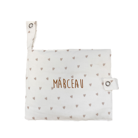 mini album gaze de coton coeurs à personnaliser