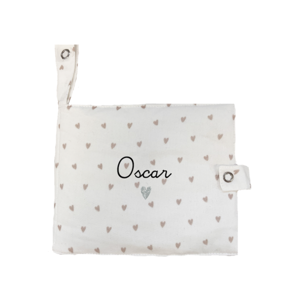 mini album gaze de coton coeurs à personnaliser