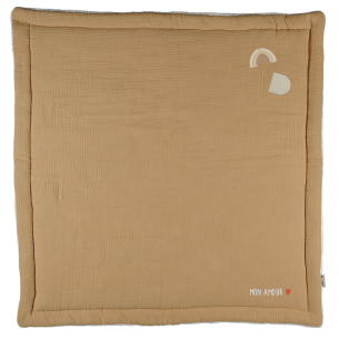TAPIS ÉVEIL GAZE camel À PERSONNALISER
