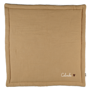 TAPIS ÉVEIL GAZE camel À PERSONNALISER