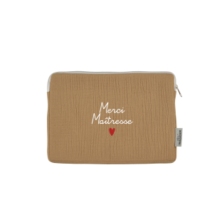 pochette ipad housse tablette gaze camel