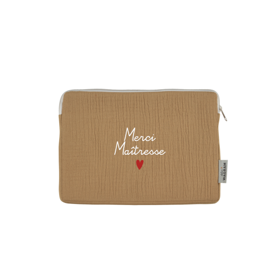 pochette ipad housse tablette gaze camel
