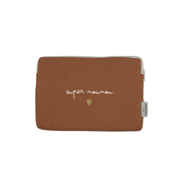 pochette ipad housse tablette gaze caramel