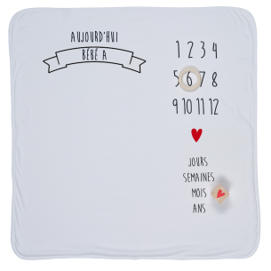 couverture étape bébé mois mois par mois