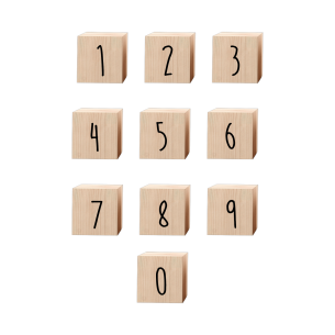 cube bois personnalisé