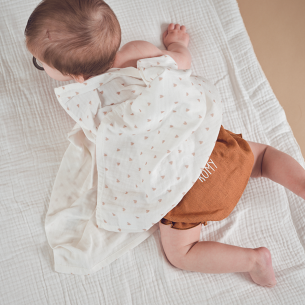 FOULARD LANGE COEUR 80 CM