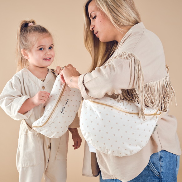 sac banane adulte velours brique