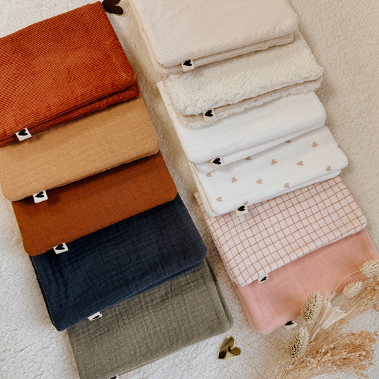 porte protège passeport gaze bleu jean