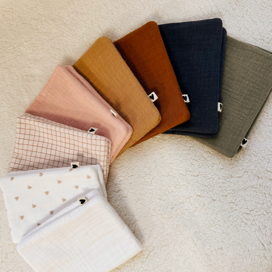 porte protège passeport gaze vert