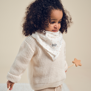 foulard lange coeur 50x50cm