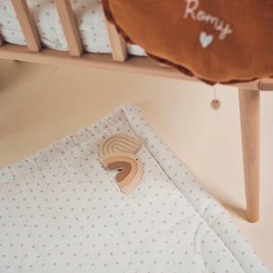 TAPIS ÉVEIL GAZE coeurs À PERSONNALISER