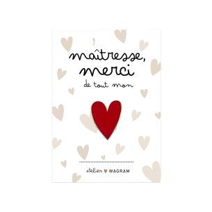 pins carte maitresse rouge