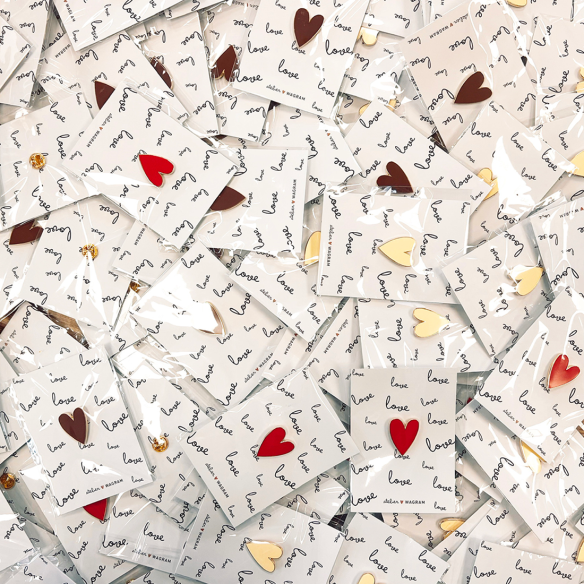 pins carte noel rouge