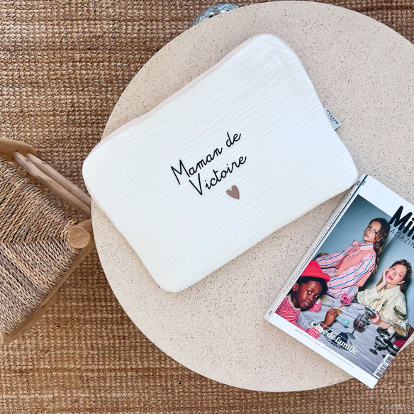 pochette ordinateur housse gaze camel