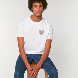 T-shirt blanc adulte personnalisable