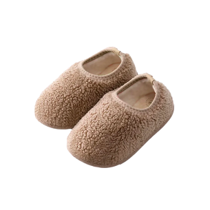 chaussons bouclette sable