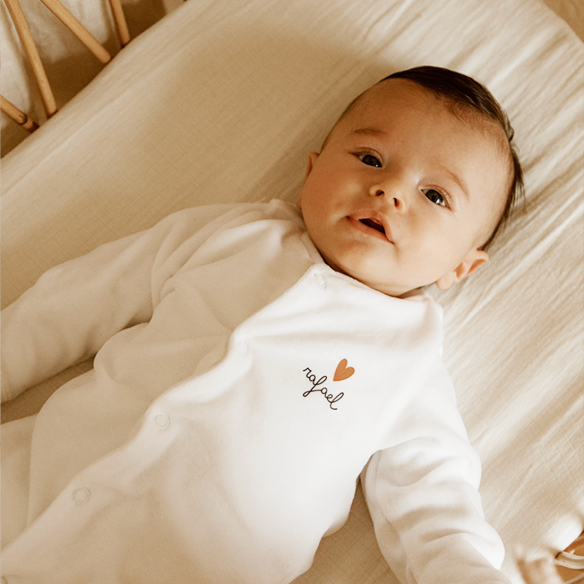 pyjama velours personnalisable