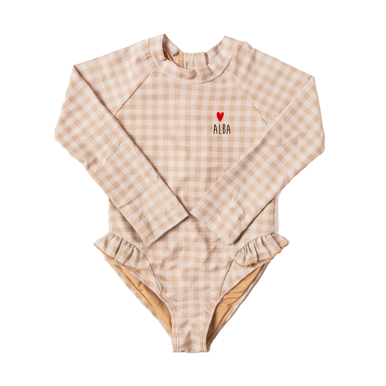 maillot de bain manche longue personnalisable