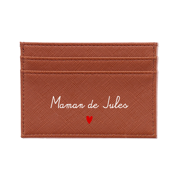 porte carte personnalisable