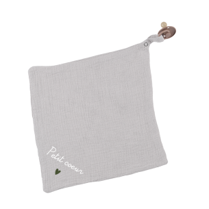 doudou lange attache tétine personnalisable